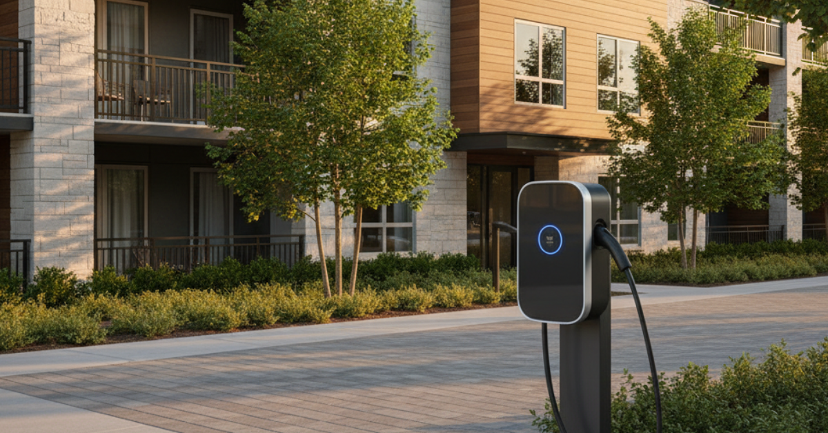 EV charging at multifamily property